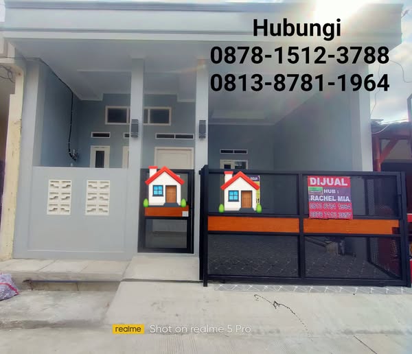 Rumah Tingkat Modern 1 1/2 Lantai, Lokasi Pondok Ungu Permai