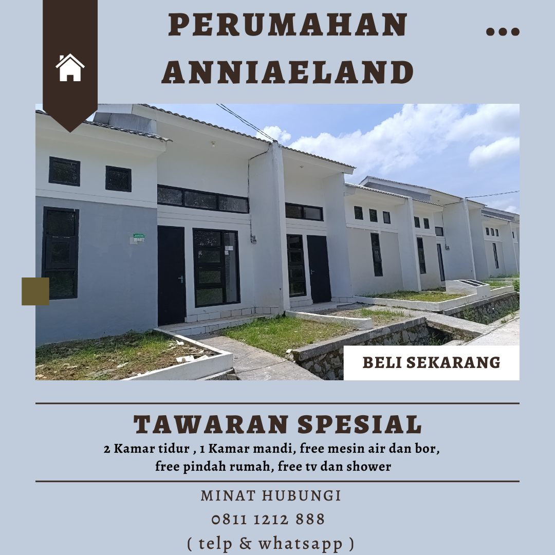 PERUMAHAN SUBSIDI KPR TERMURAH DAN FLAT 1.2 JT