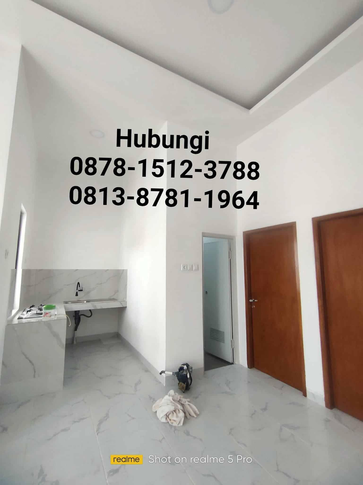 Rumah Tahap Finishing Di Pondok Ungu Permai Lokasi Depan