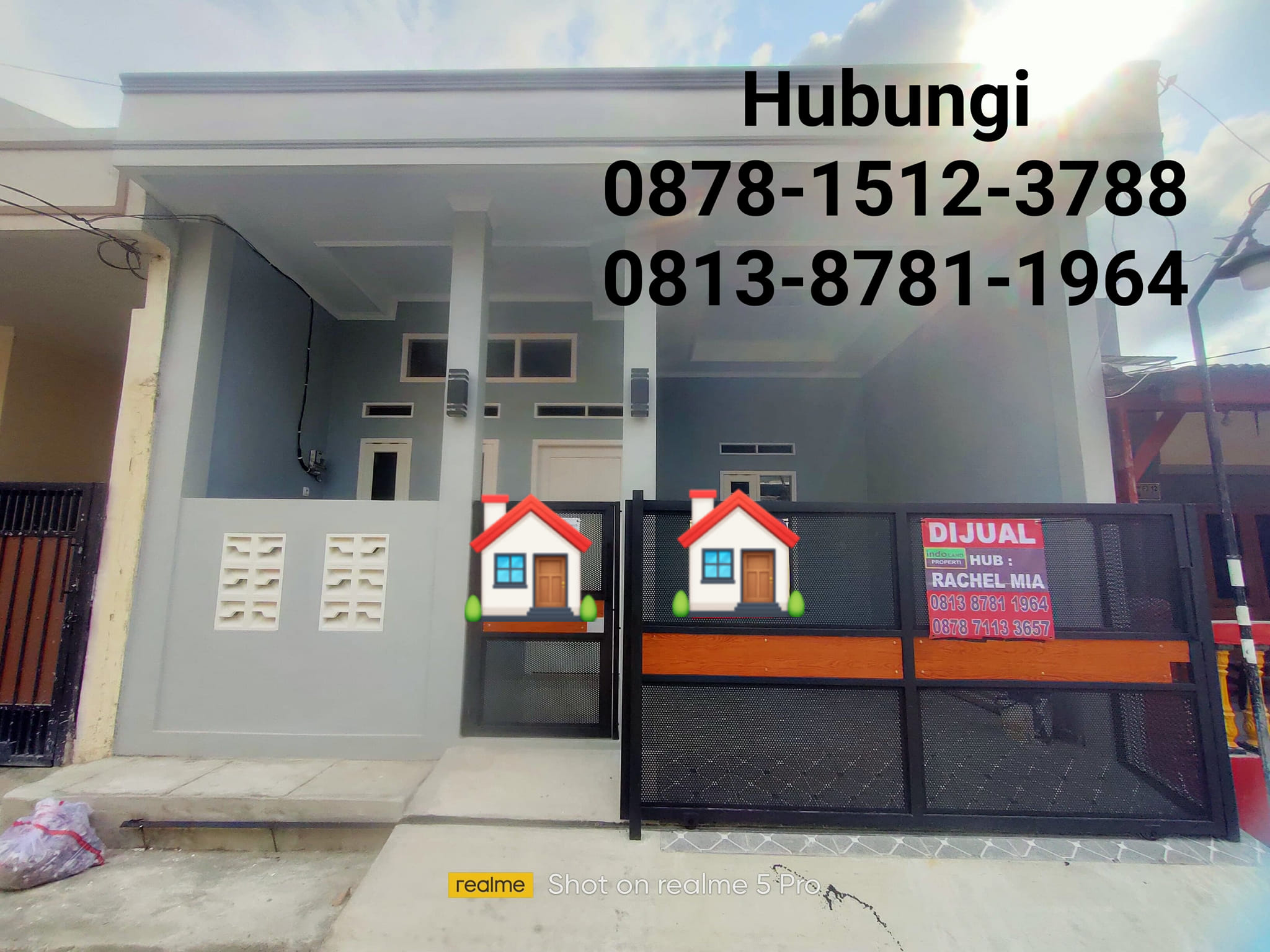 Rumah Tingkat Modern 1 1/2 Lantai, Lokasi Pondok Ungu Permai