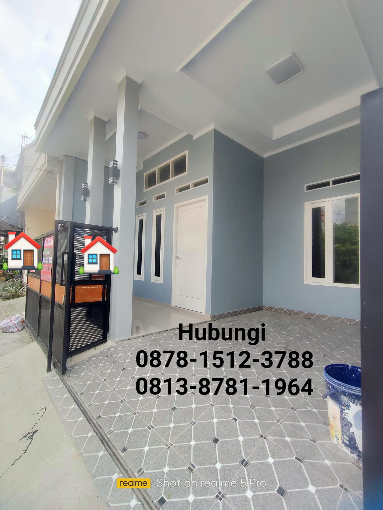 Rumah Tingkat Modern 1 1/2 Lantai, Lokasi Pondok Ungu Permai