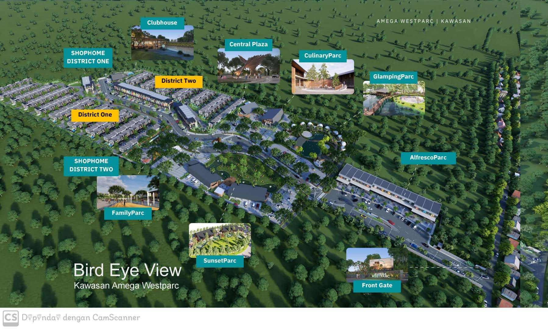 AMEGA WESTPARC Perumahan Terbaru dari Grup Developer Amega Denga