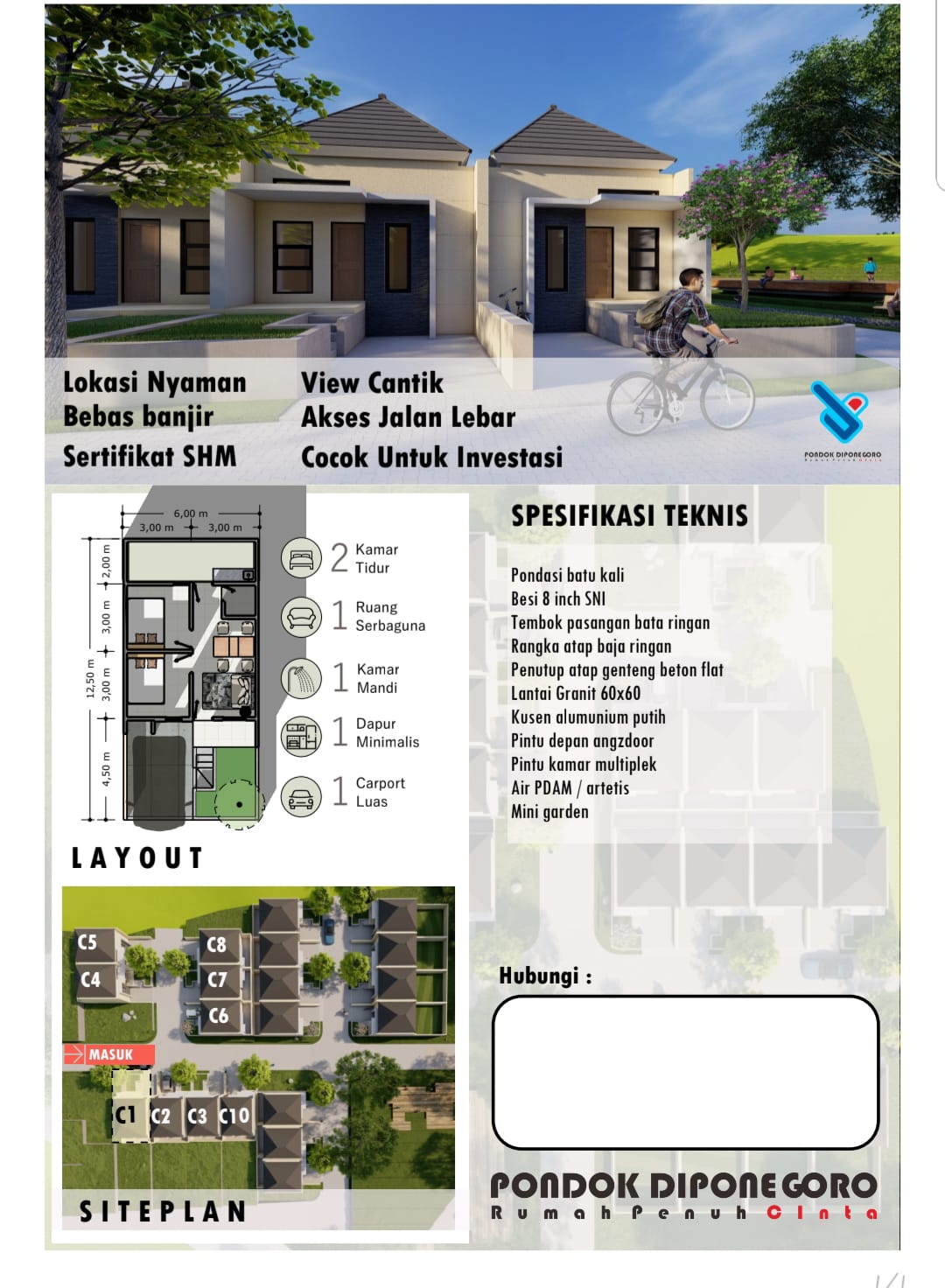 Hunian Di Kawasan Berkembang Mangunharjo Tembalang View City