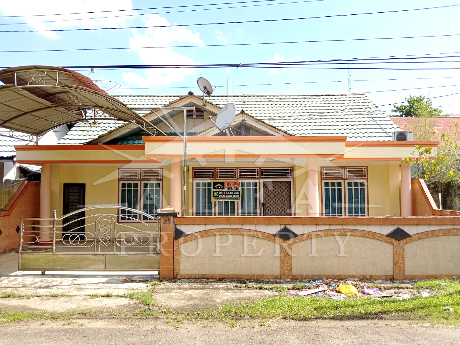 Disewakan Rumah AR Saleh BLKI Pontianak