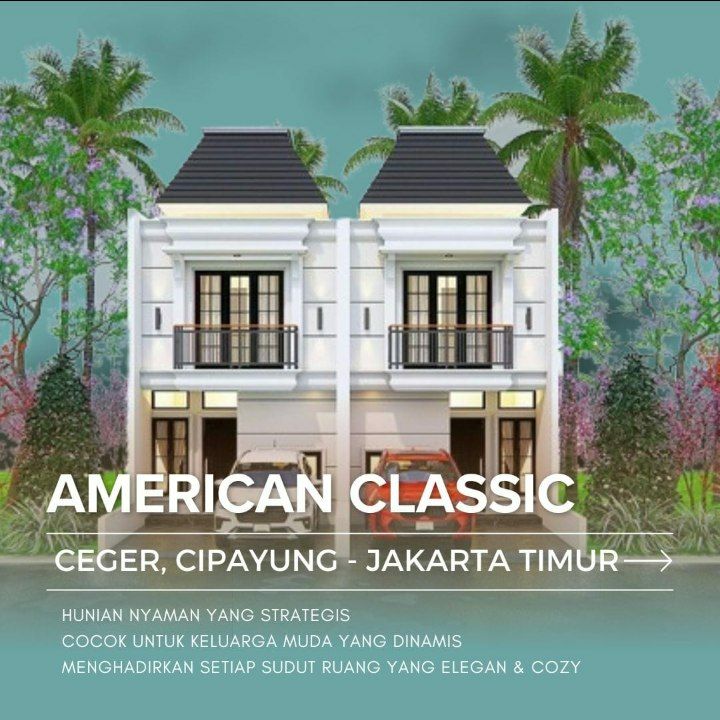 Ceger Townhouse Rumah 2lantai di Cipayung Jakarta Timur