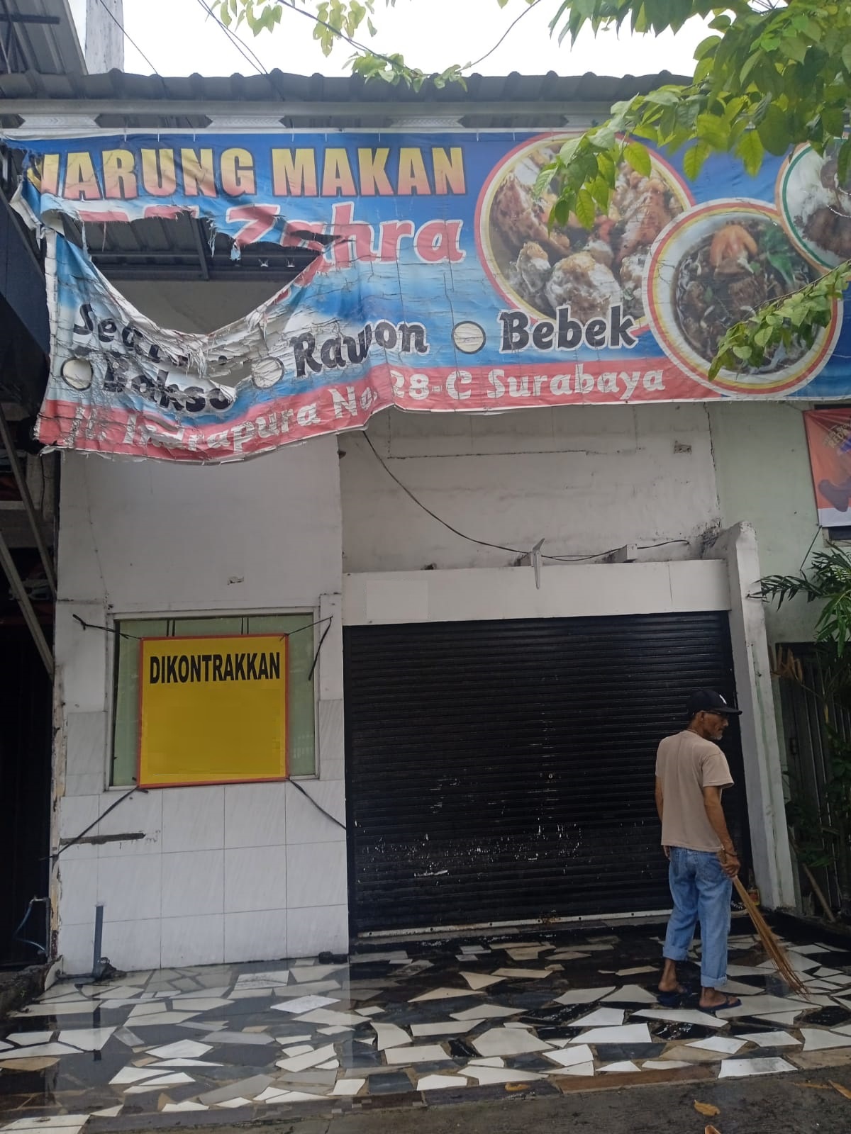 ruko disewakan jalan indrapura surabaya