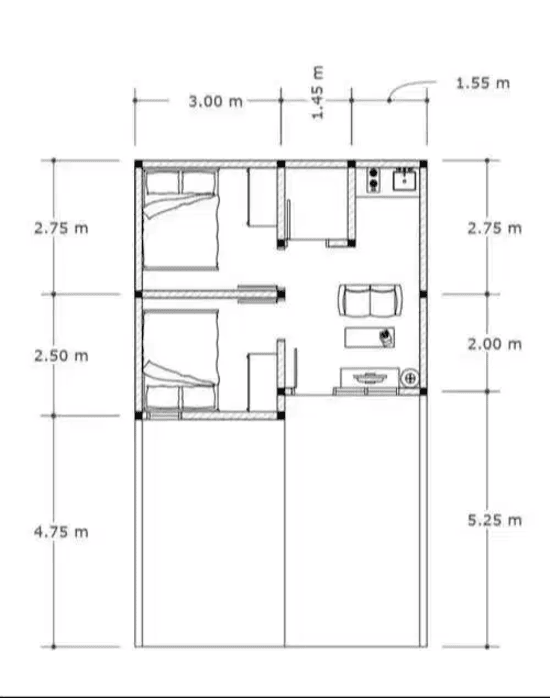 Dijual cepat Rumah semi furnish, Tanjungsari (BU)