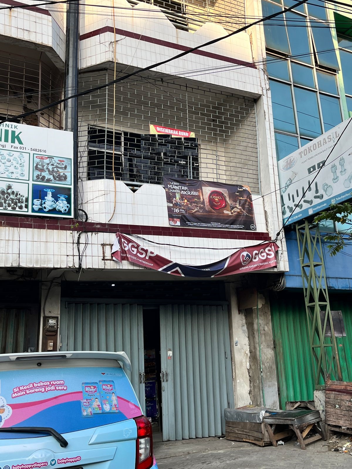 ruko disewakan jalan raden saleh surabaya