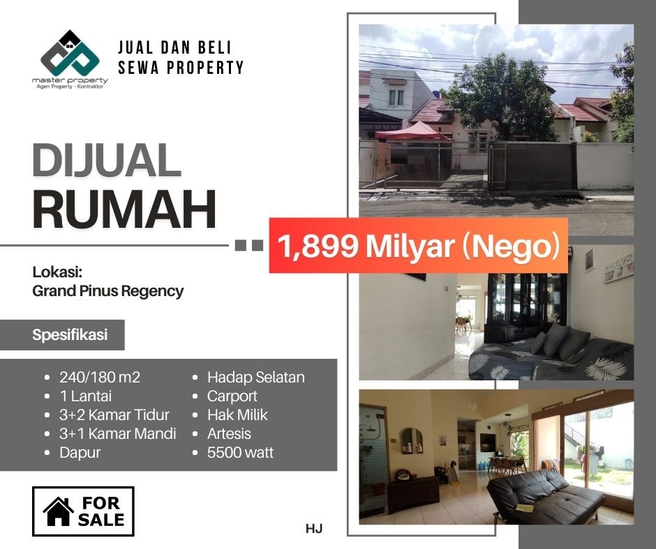 Jual cepat rumah termurah harga NJOP di Pinus Regency Bandung