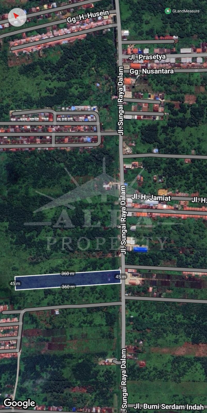Dijual Tanah Sungai Raya Dalam Pontianak