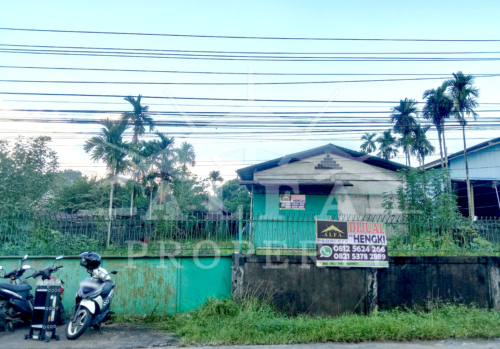 Dijual Tanah Gudang Sungai Raya Dalam Pontianak