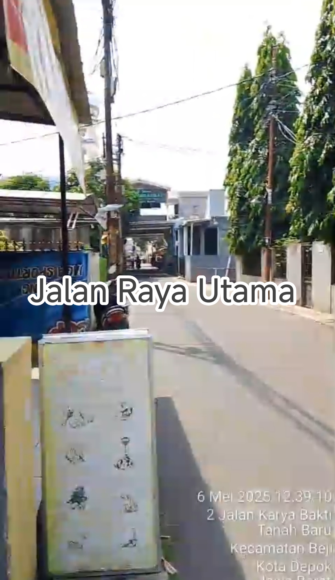 Dijual Rumah hitung harga tanah diwilayah Beji, Depok.