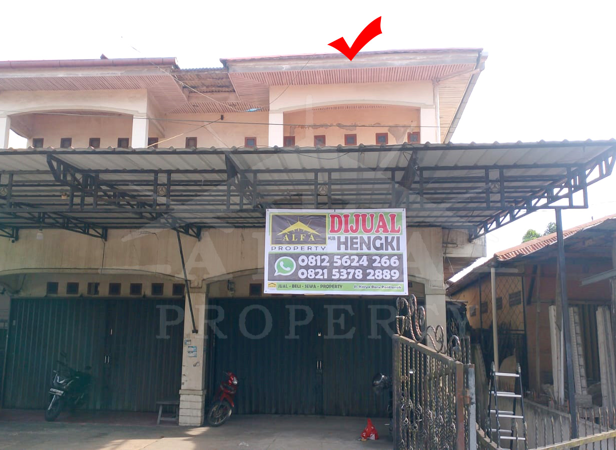 Dijual Ruko Kom Yos Sudarso Jeruju Pontianak