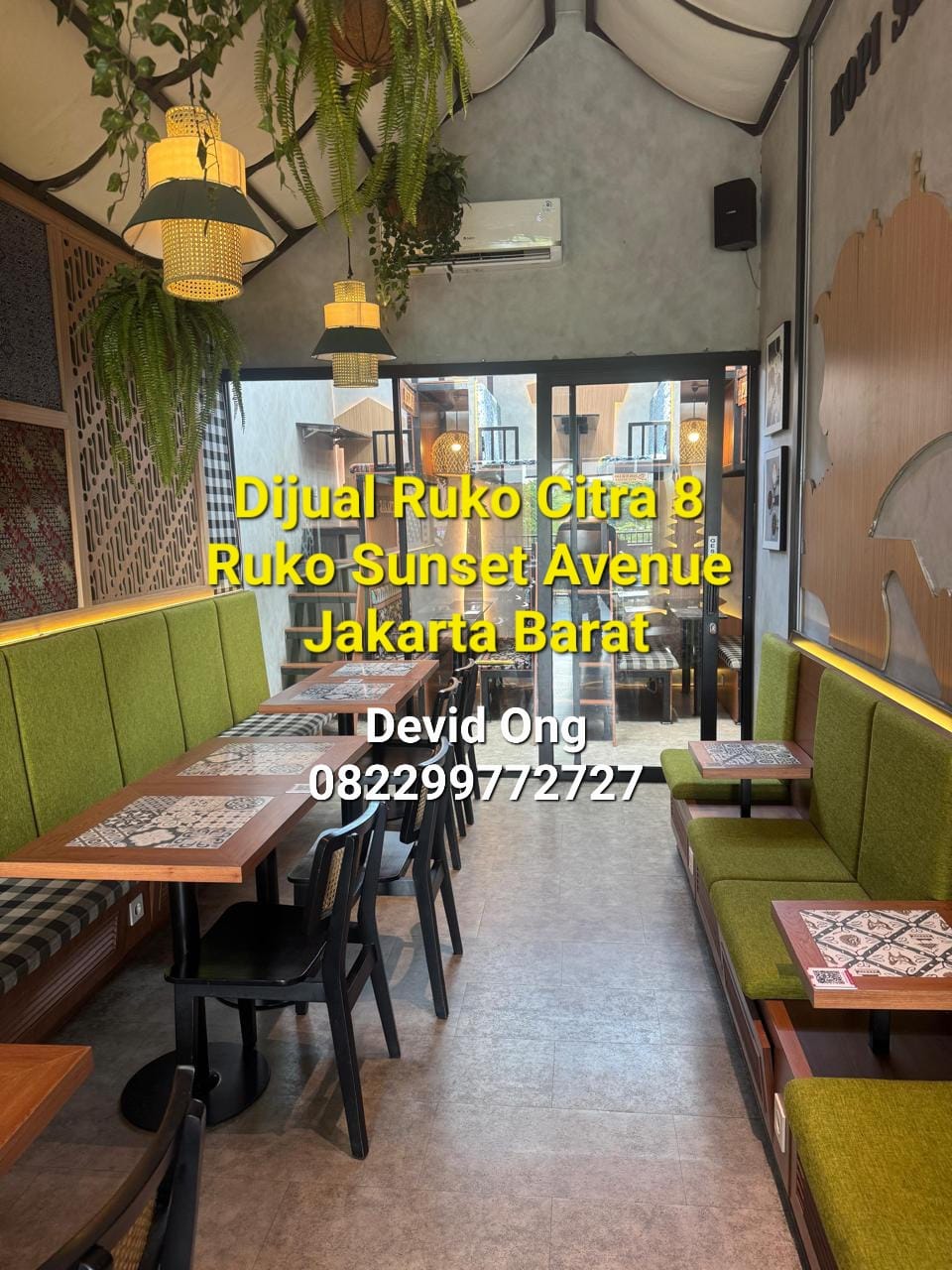 Dijual Ruko Citra 8 Sunset Avenue Semi Furnish di Jakarta Barat