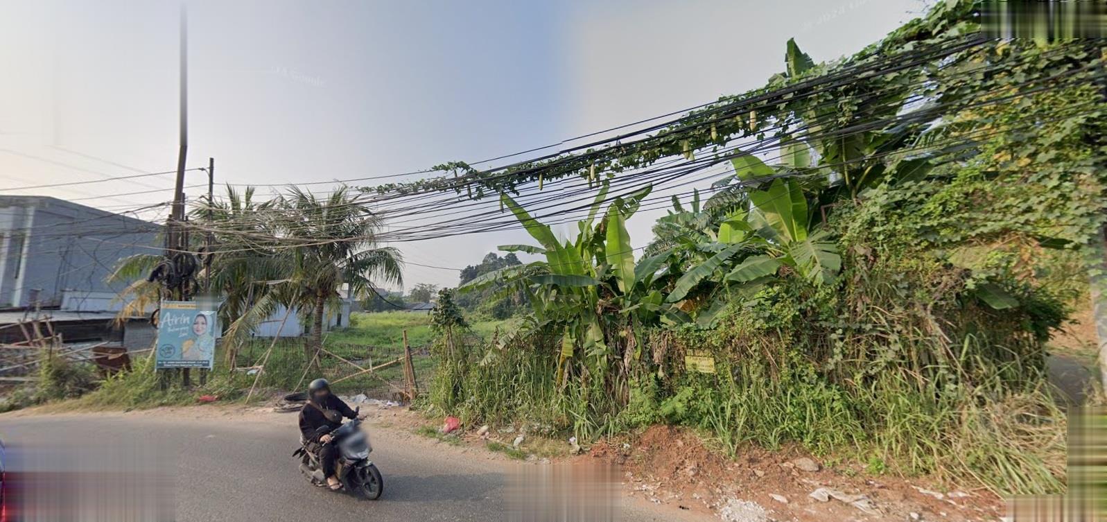 Dijual tanah komersil dan hunian di Serua Indah, Ciputat