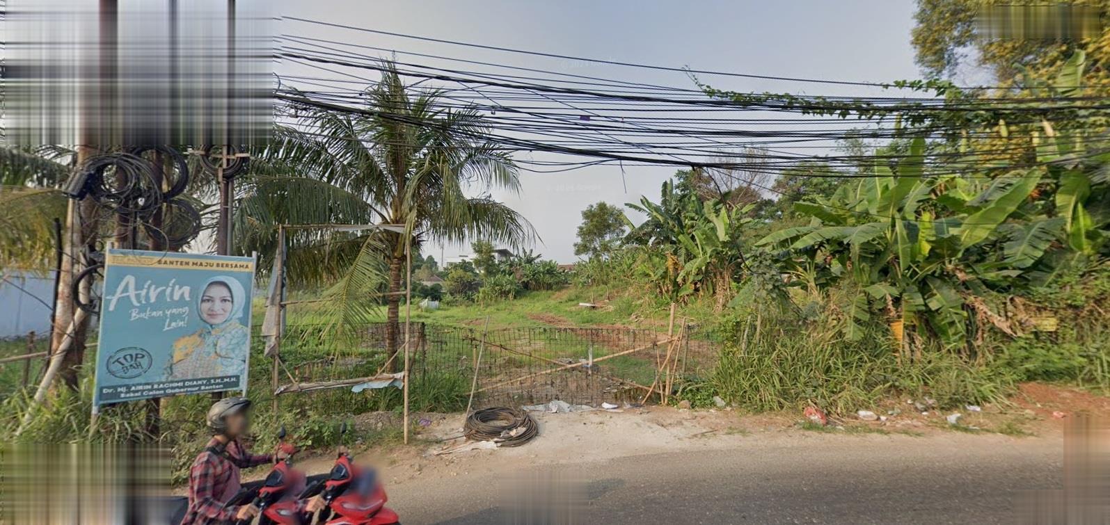 Dijual tanah komersil dan hunian di Serua Indah, Ciputat
