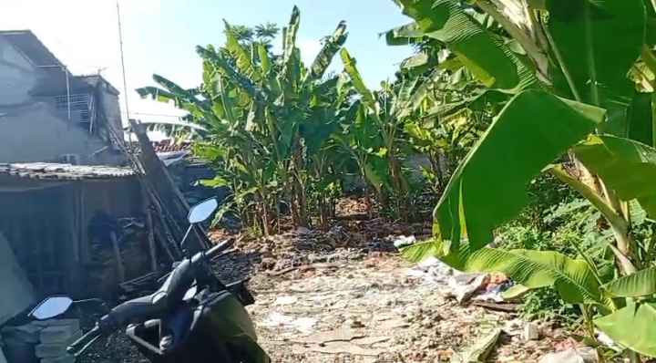 Tanah 800 m2 akses motor bisa Kerjasama bagus untuk cluster