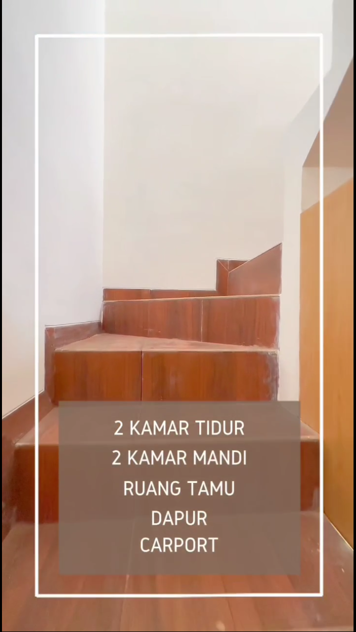 Rumah minimalis type 2lantai di Ciracas Jakarta Timur
