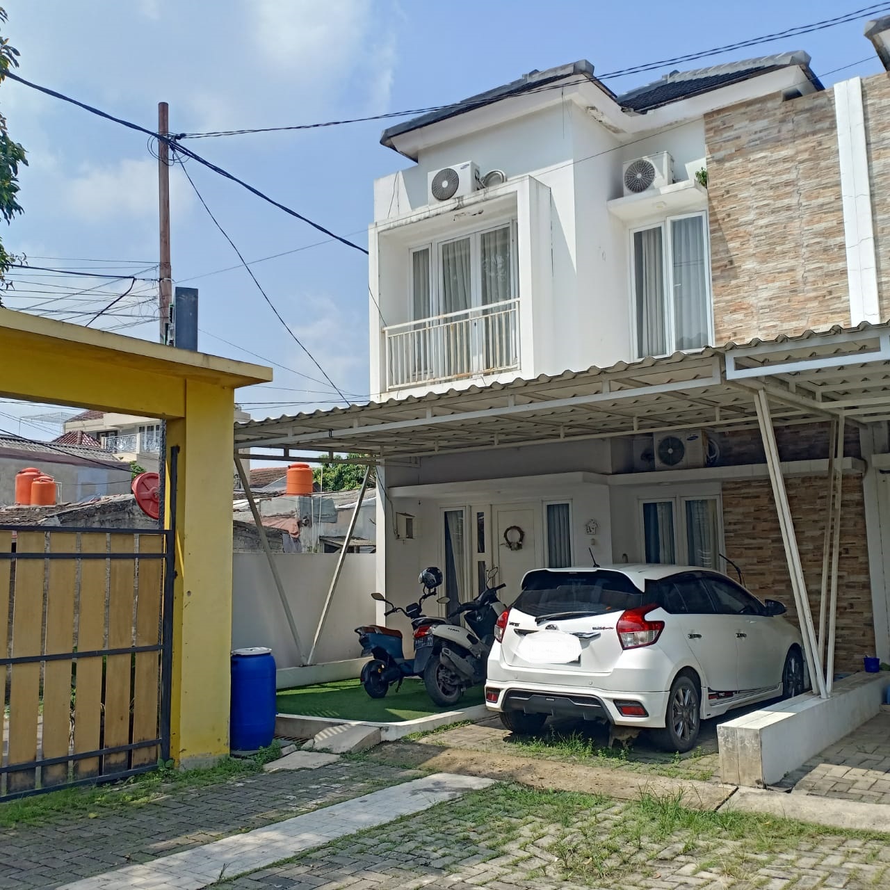 Dijual rumah cluster di Pondok Benda, Pamulang, Tangerang