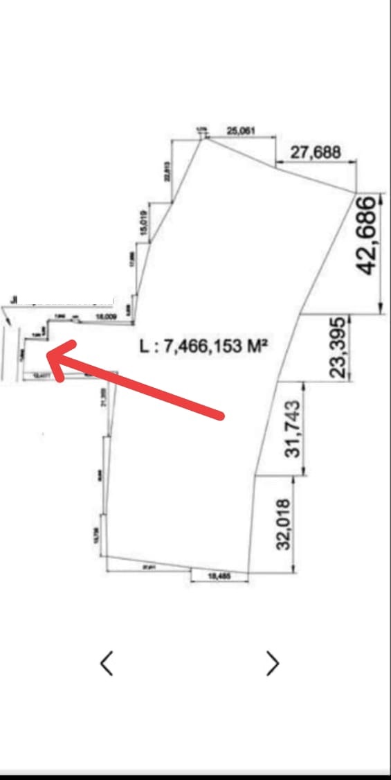 Dijual tanah komersil di area Buaran, Serpong, Tangerang Selatan