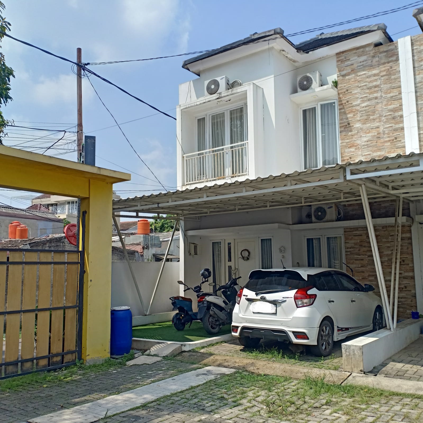 Dijual rumah cluster di Pondok Benda, Pamulang, Tangerang