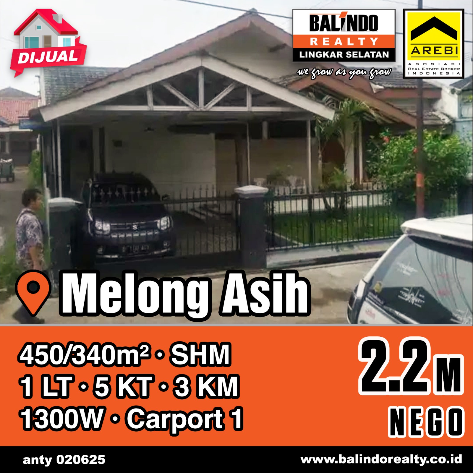 Dijual Rumah Strategis Siap Huni Akses mudah dkt Borma Cijerah