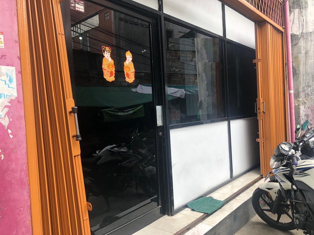 Dijual rumah bentuk ruko di Mangga Besar, Jakarta Barat