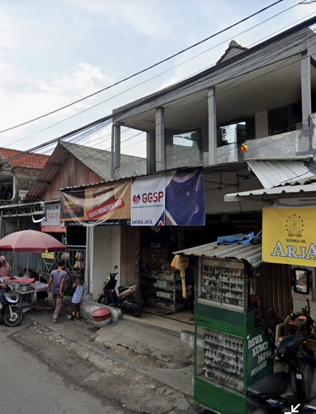 ruko dijual jalan jarak surabaya