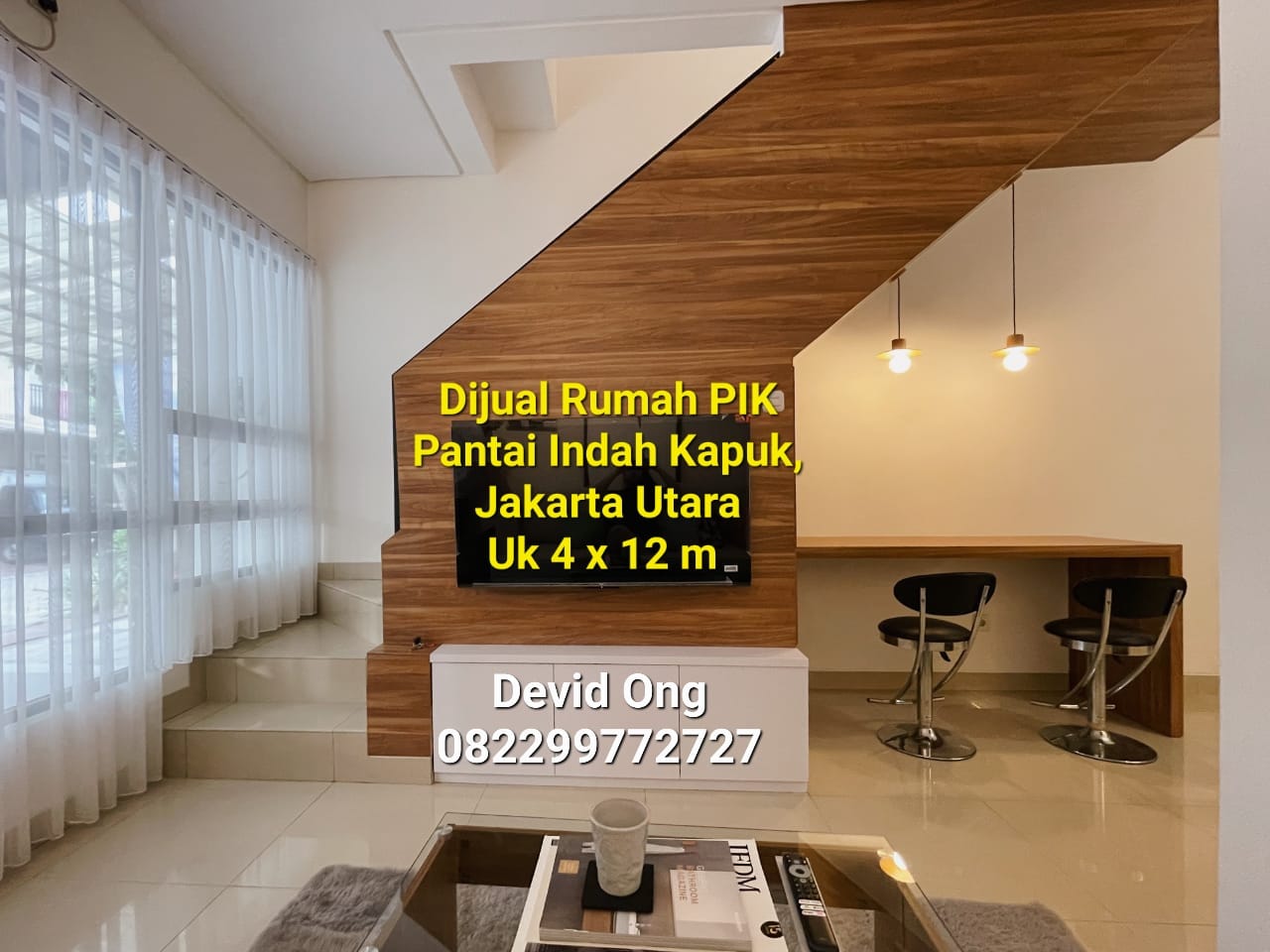 Dijual Rumah Layar Permai PIK Furnish di Jakarta Utara
