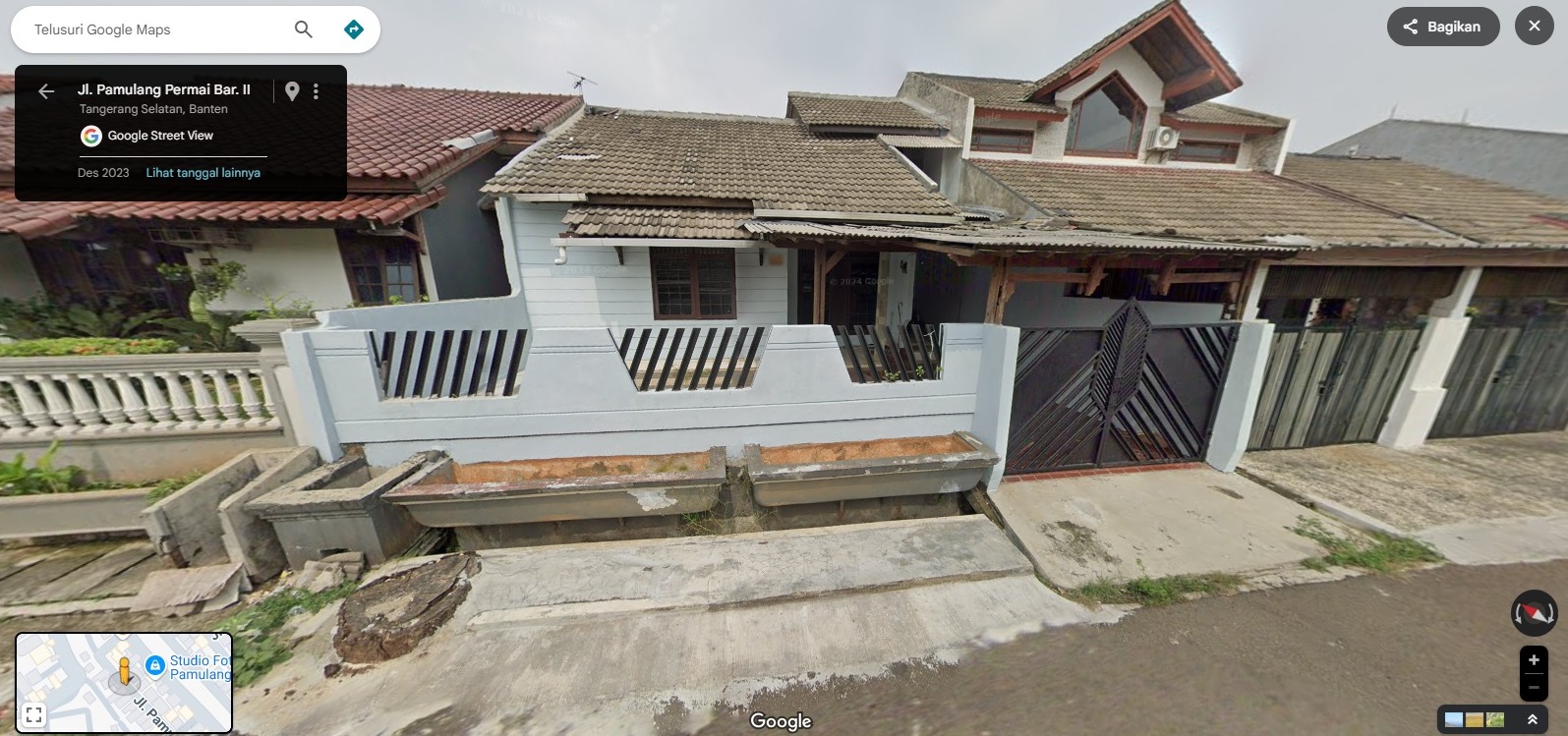 Dijual rumah di Pamulang Permai, Pamulang Barat