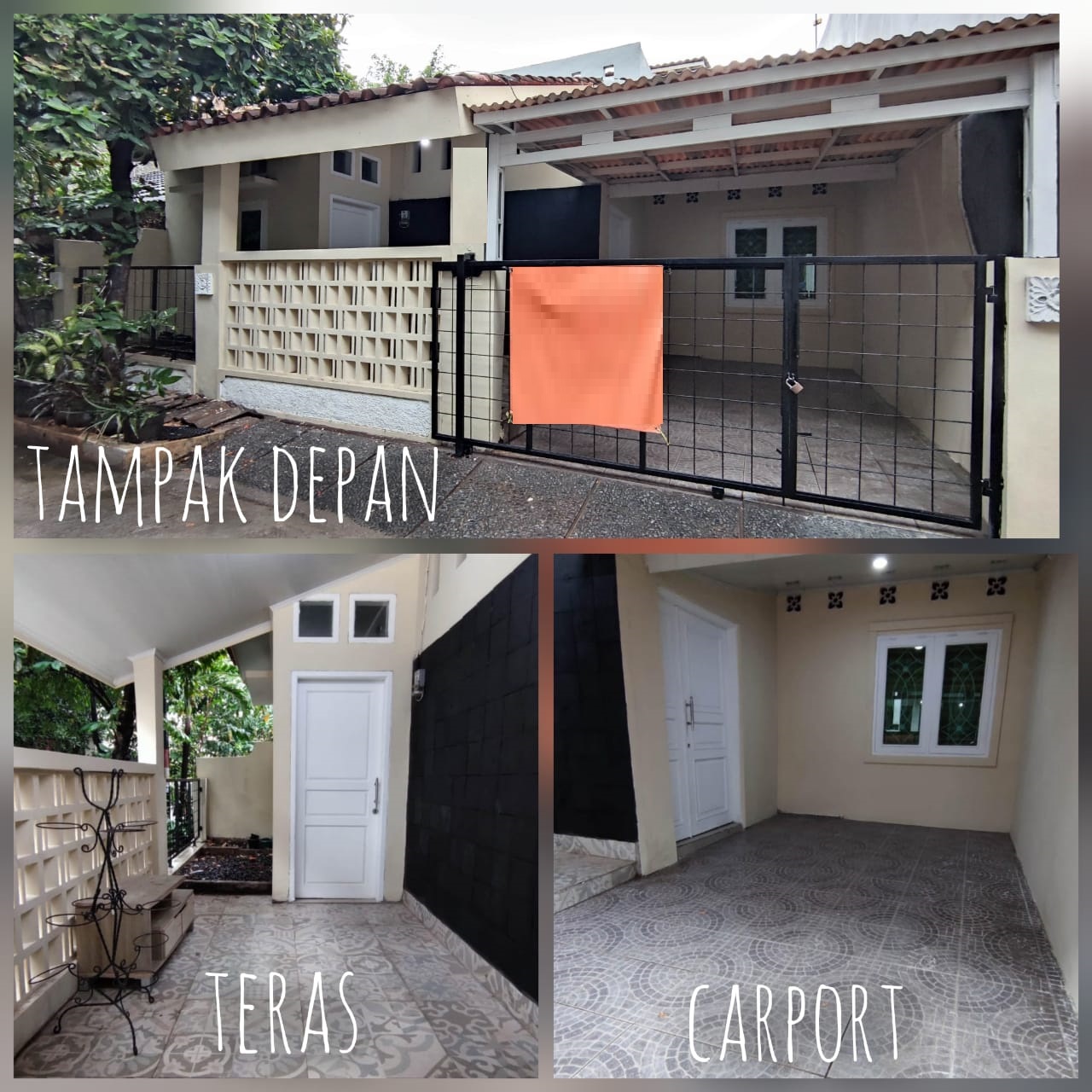 Dijual rumah di perum Taman Galaxy, Pekayon Jaya, Bekasi Selatan