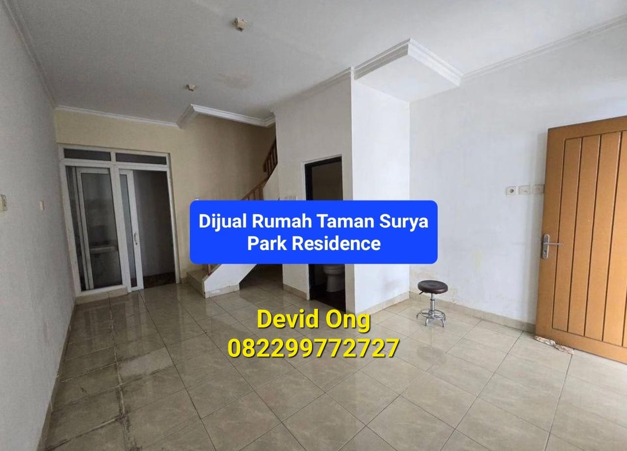 Dijual Rumah Taman Surya Park Residence Jakarta Barat