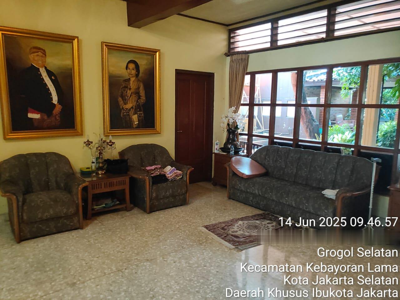 Dijual rumah Sekneg Cidodol, Grogol Selatan, Kebayoran Lama
