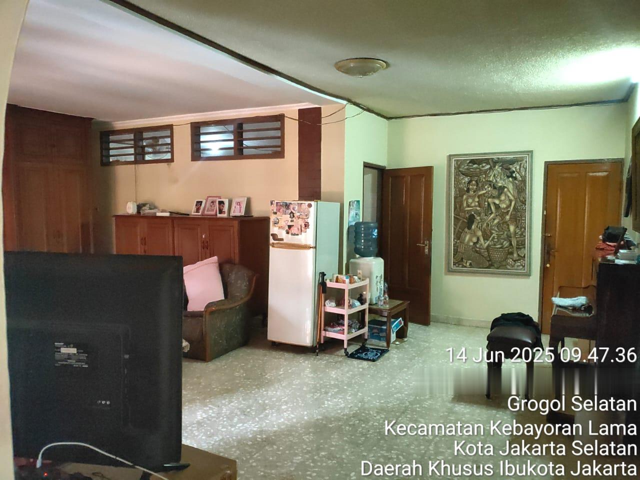 Dijual rumah Sekneg Cidodol, Grogol Selatan, Kebayoran Lama