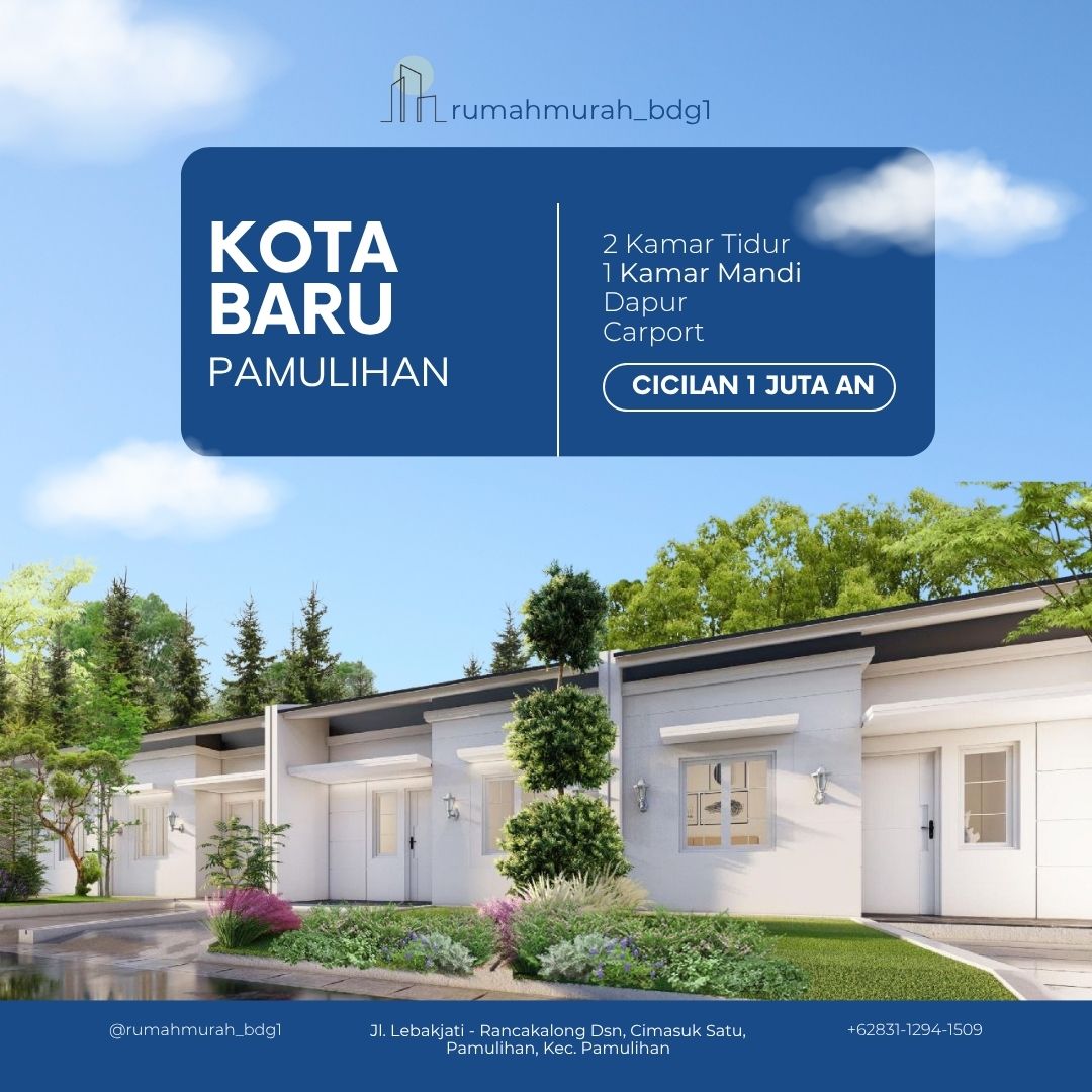 Kota Baru Pamulihan – Rumah Bersubsidi + Hadiah Motor!