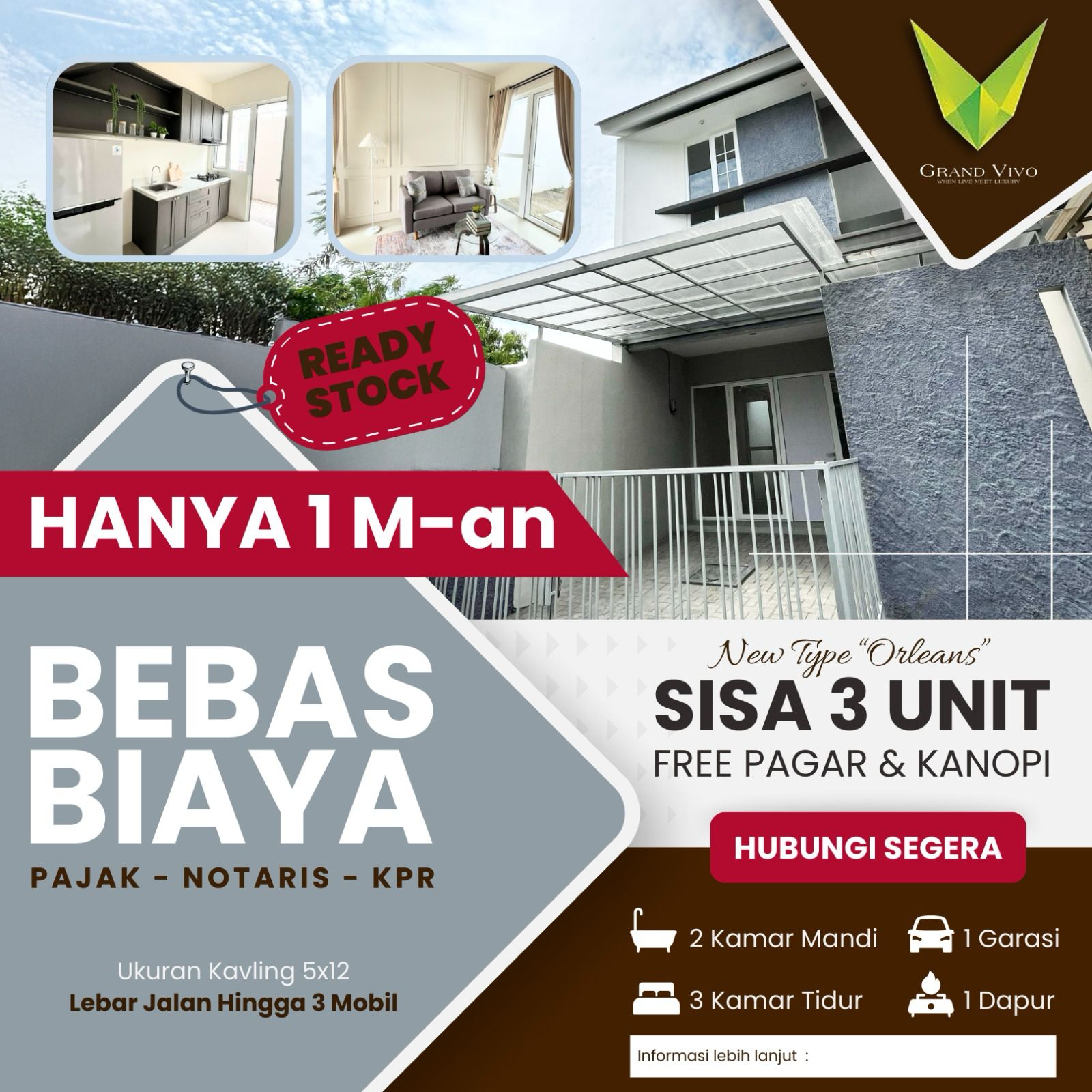 Rumah Grand Vivo Manukan Lontar Sambikerep Citraland Northwest