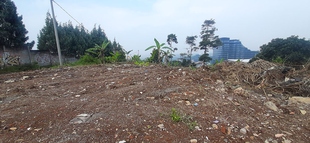 Tanah Untuk Villa Resto Cafe View Kota Bandung di Kawasan Dago