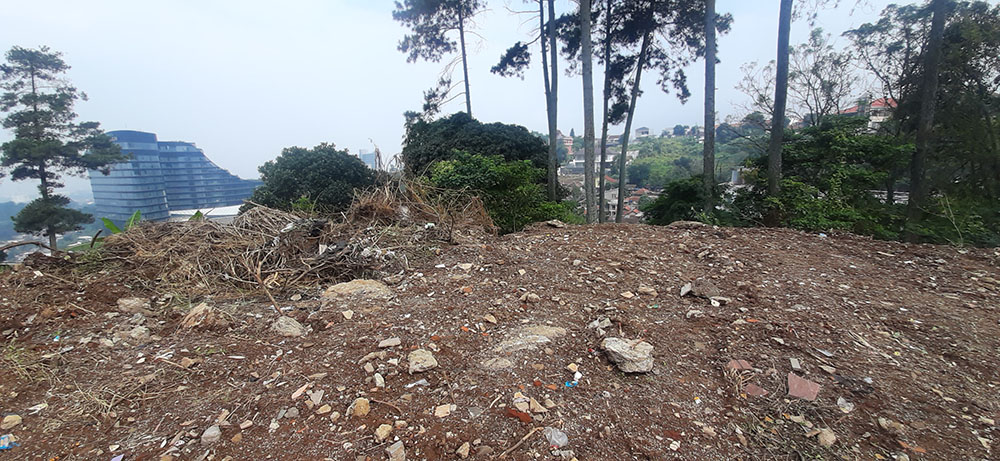 Tanah Untuk Villa Resto Cafe View Kota Bandung di Kawasan Dago