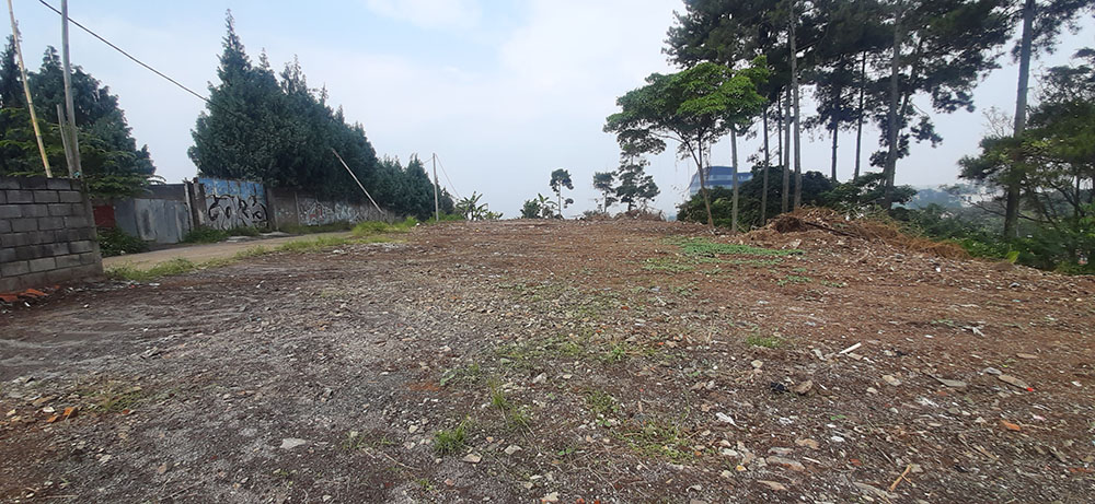 Tanah Untuk Villa Resto Cafe View Kota Bandung di Kawasan Dago