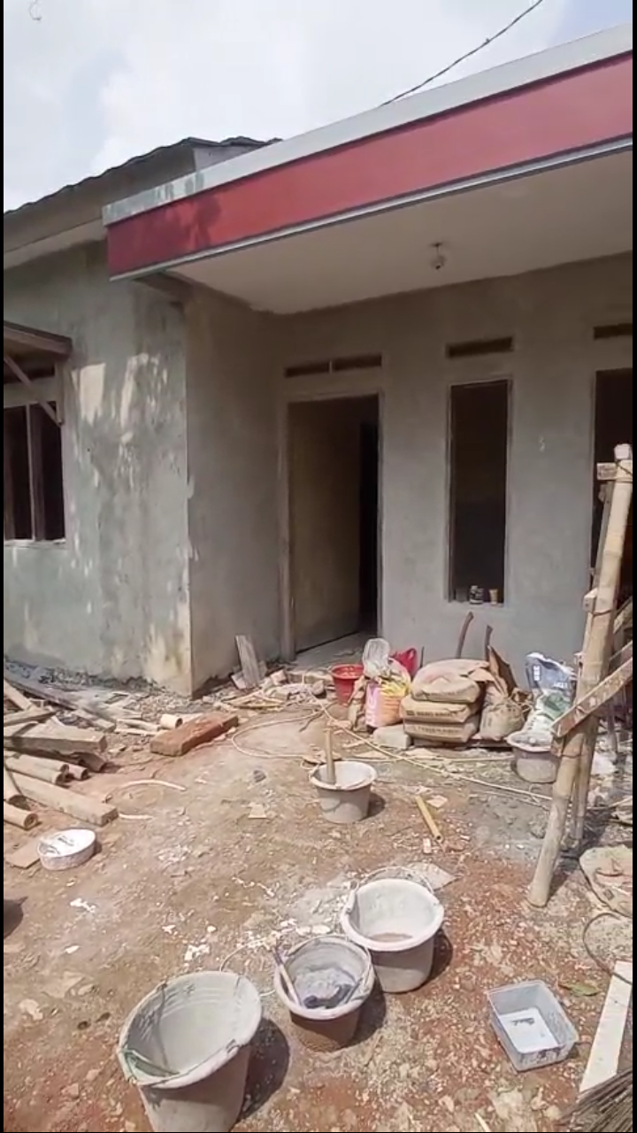 Rumah baru on progres minimalis strategis di Sawangan Depok