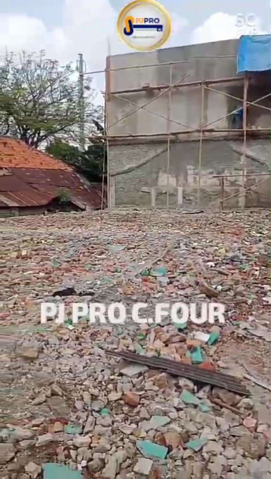 Dijual Tanah Lahan Siap Bangun Pinggir Jalan Ujung Harapan Bekas