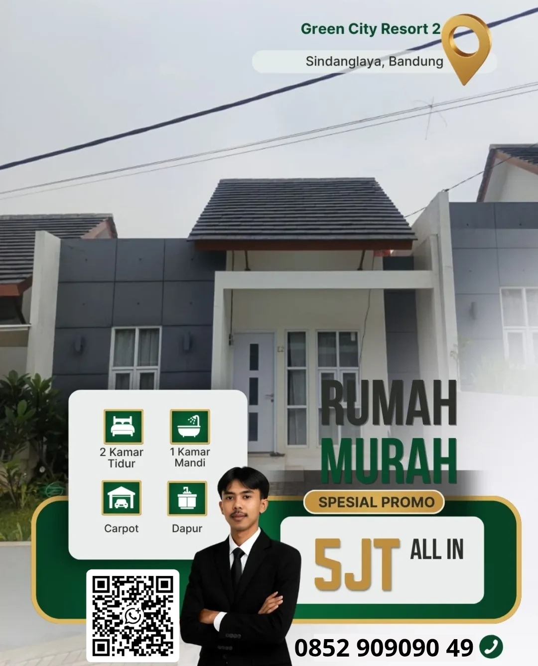 Green City Resort 2 – Cluster Aman dan Sejuk