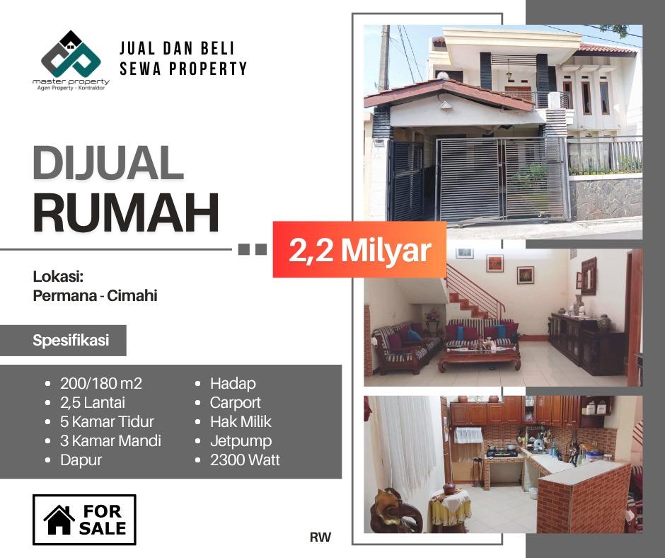 Rumah super strategis di Jalan Permana Citeureup Kota Cimahi