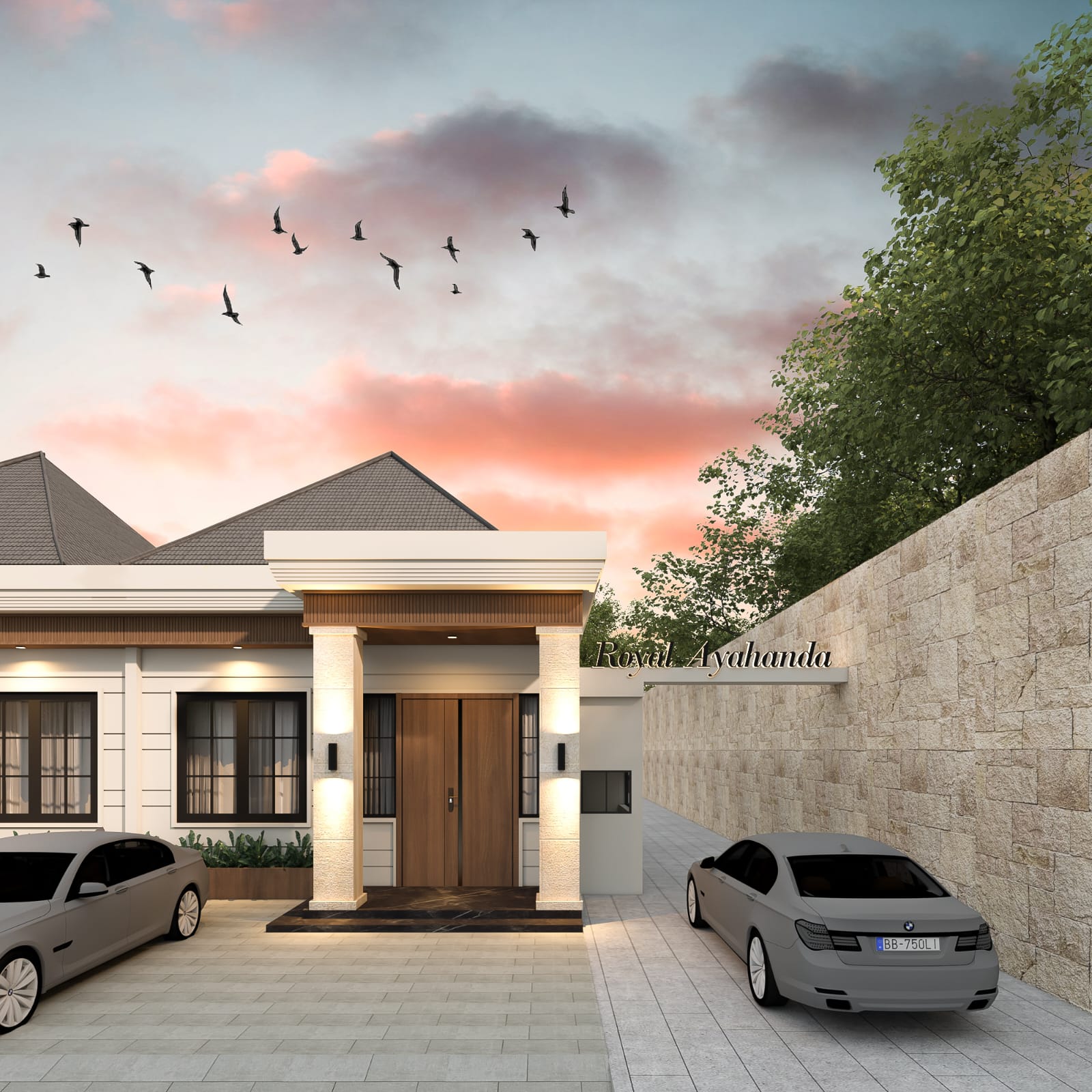 dijual rumah baru harga promo dekat rs royal prima dan carepoor
