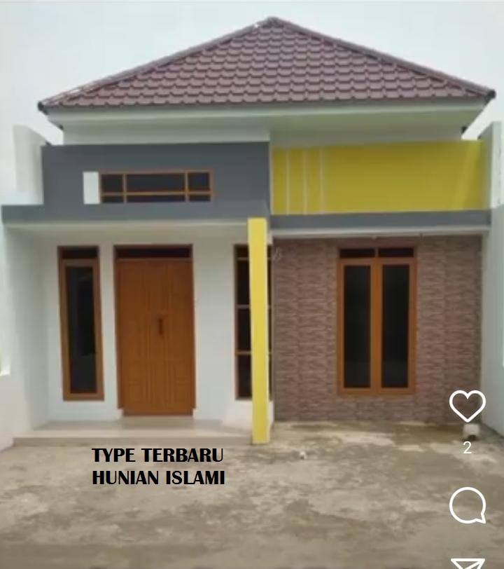 perumahan dengan tampilan baru dijual murah diperumahan syariah