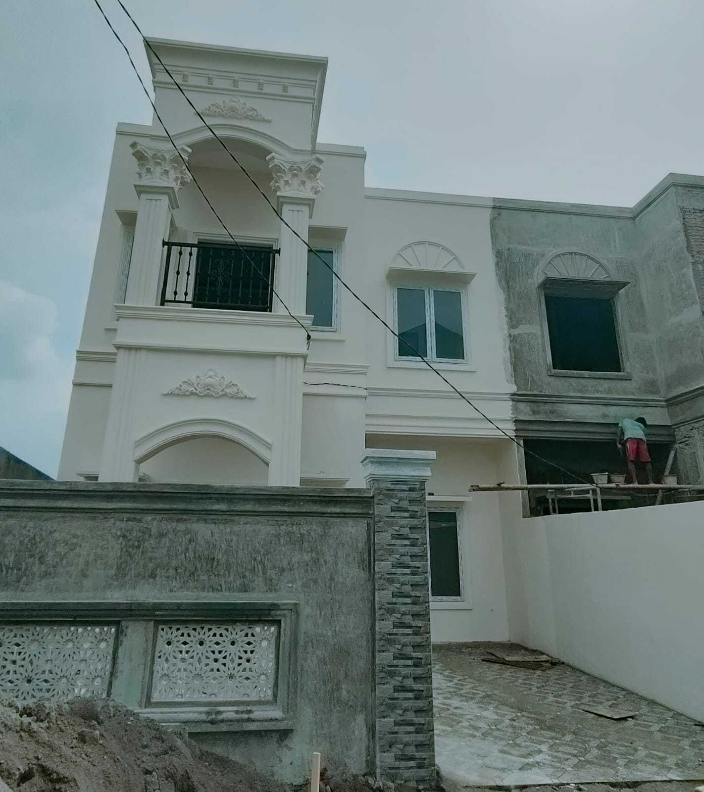 dijual rumah 2 lantai di jalan stm kawasan simpang limun