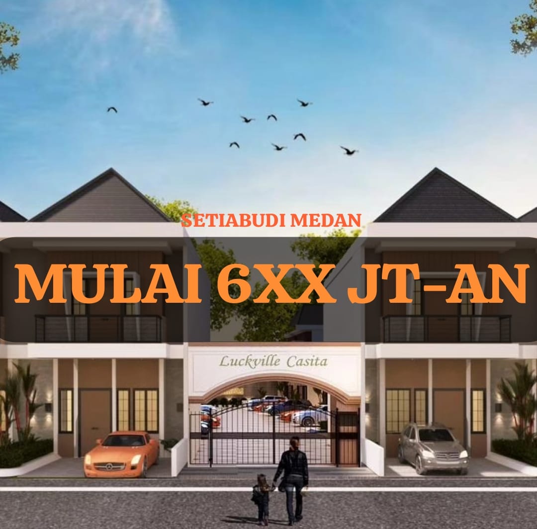 rumah murah 2 lantai dikawasan setiabudi dekat kampus usu