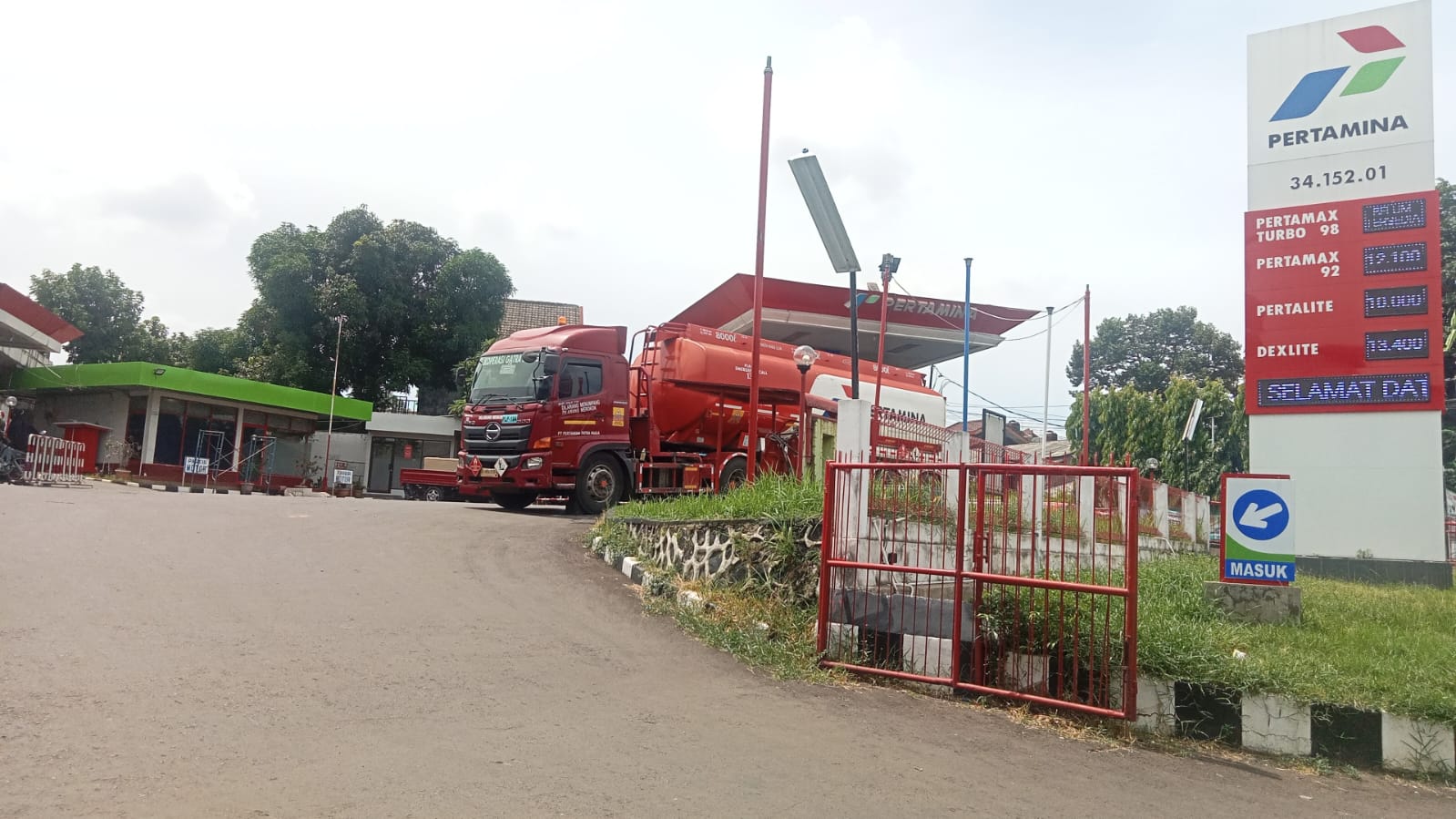 Dijual tanah  SPBU Pertamina Pondok Aren, Pondok Karya