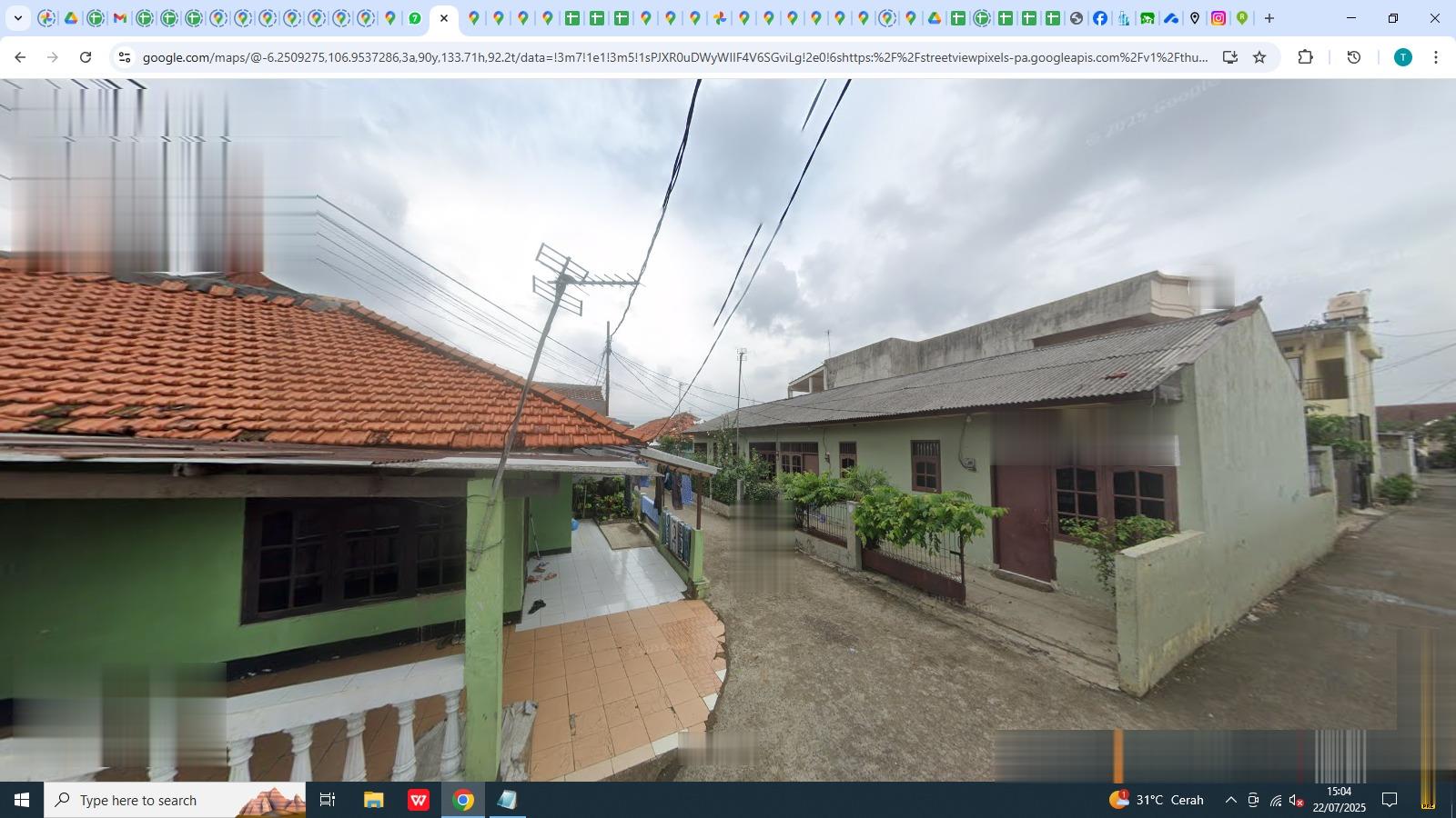 Dijual kontrakan 16 pintu di area Jatibening, Pondok Gede