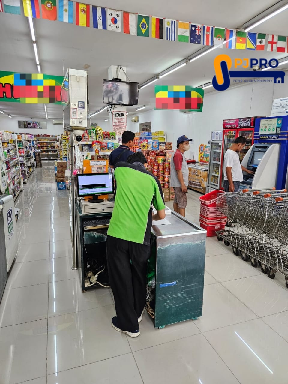 Dijual Minimarket dan Apotek Area Bebas Banjir di Cakung